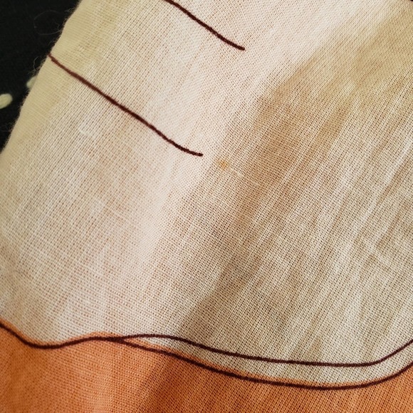 Antik Batik| Miami Floral Blouse Peach Size Small 38 - Picture 7 of 11